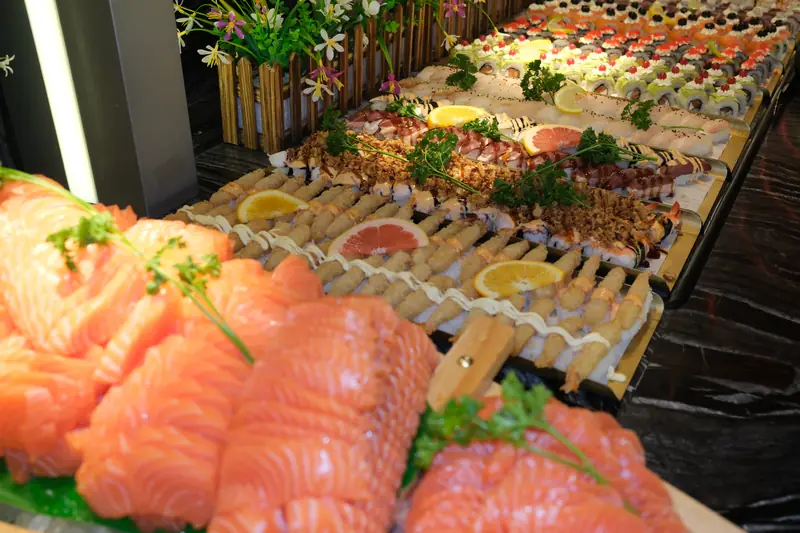 Sashimis de saumon